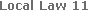 The filing deadline for cycle 6 of local law 11 is February 21, 2007